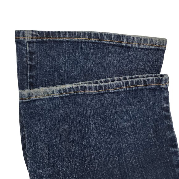 Levi’s 590 Boot Cut Womens 18 18S 38x28 Mid Rise Jeans Open Top Flap Pockets - Picture 8 of 14